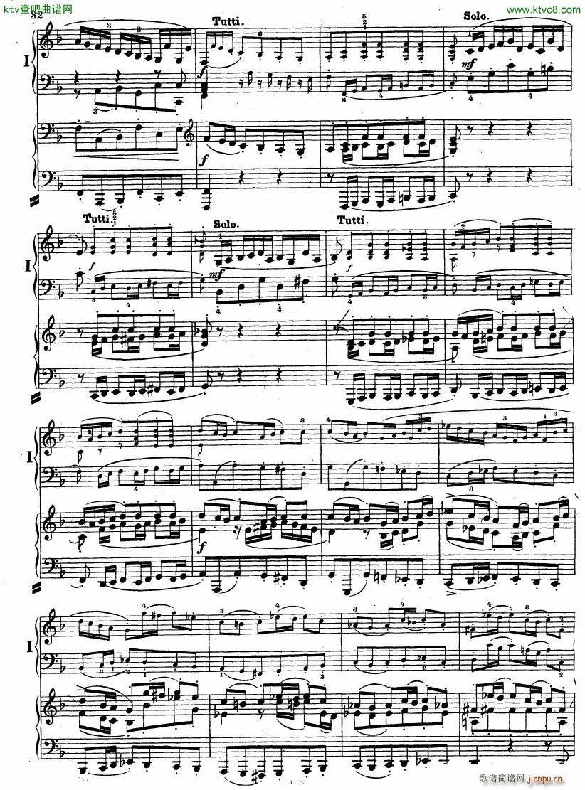 Bach JS BWV 1052 Keyboard Concerto in d ed R ntgen33