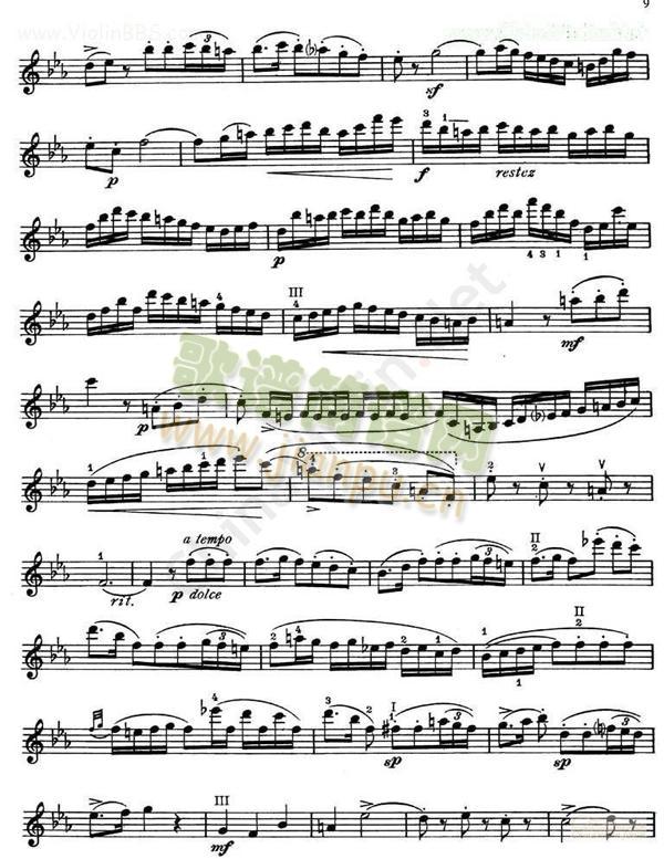 海菲茨-HUMMEL《Rondo》in E-flat major 1 副2