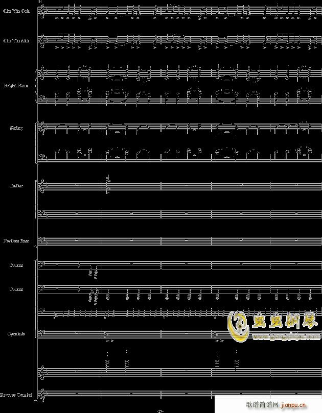 】初音ミク】千本�@ - 震撼总谱 -_初音未来27