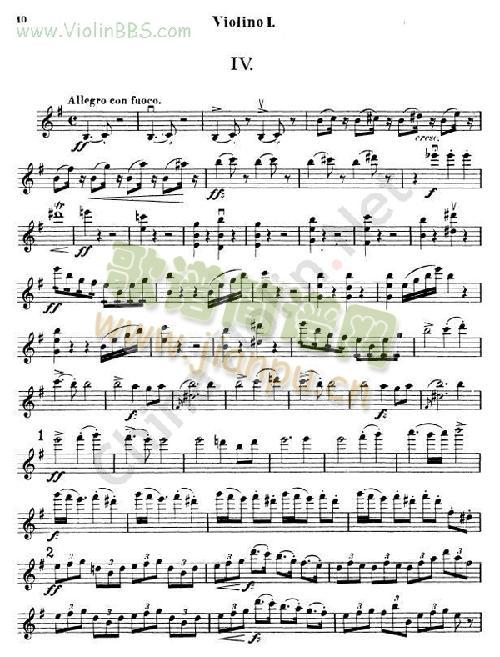 Symphony No.9 in E Minor. Op.95 (New World)第一小提琴9