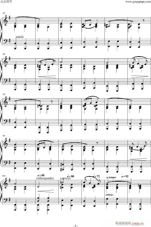 爆难第一号威风凛凛进行曲钢琴_埃尔加-Edward Elgar5