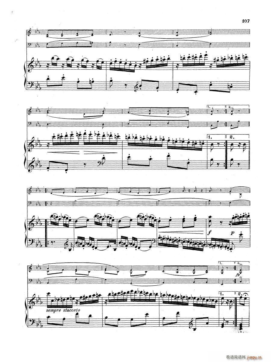 Beethoven op 1 no 3 Piano Trio19