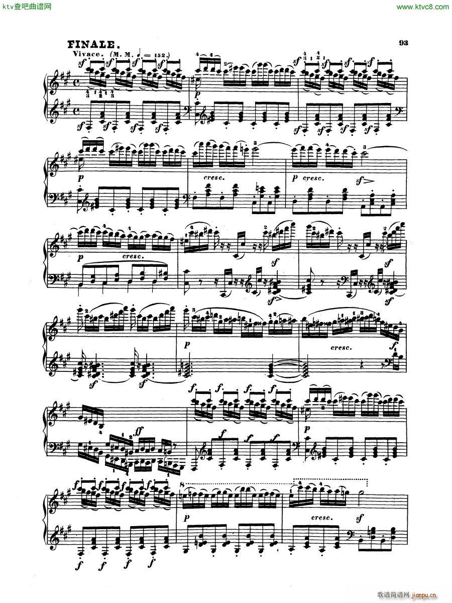 Hummel Sonata in F sharp minor Op 8120
