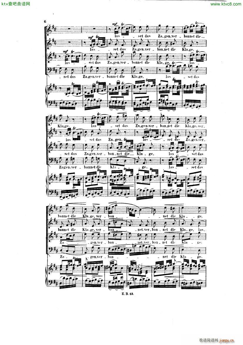 Bach JS BWV 248 Christmas Oratorio No 19