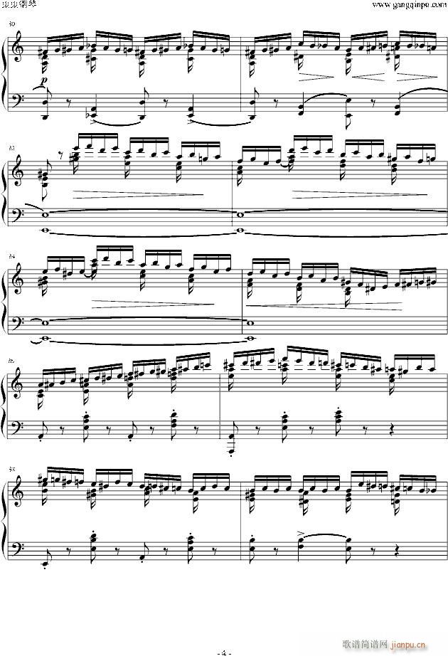 练习曲-Etude OP 10 No 2_肖邦 chopin4