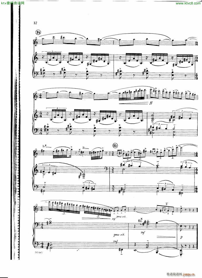 Burton E Flute sonatina score11