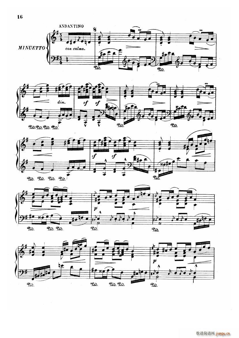 Albeniz op 72 Piano Sonata no 416
