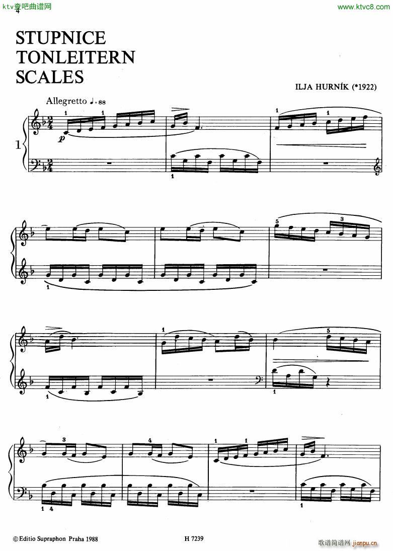 Hurnik piano etudes1