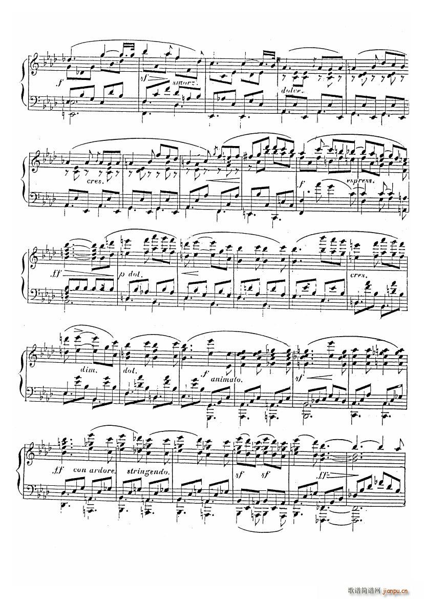 Czerny Chanson sans Paroles Op 795 No 12