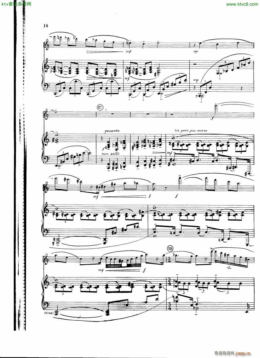 Burton E Flute sonatina score13