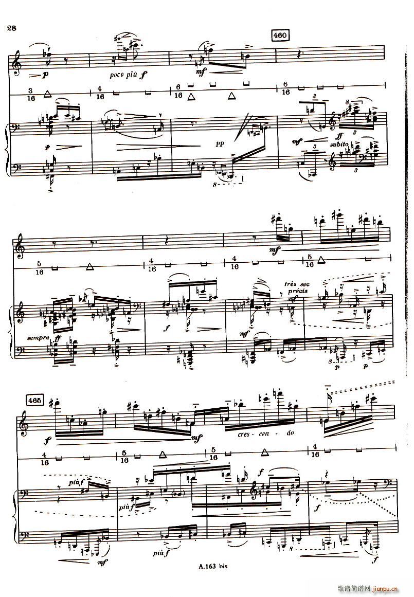Boulez Sonatine Pour Flute Et Piano18