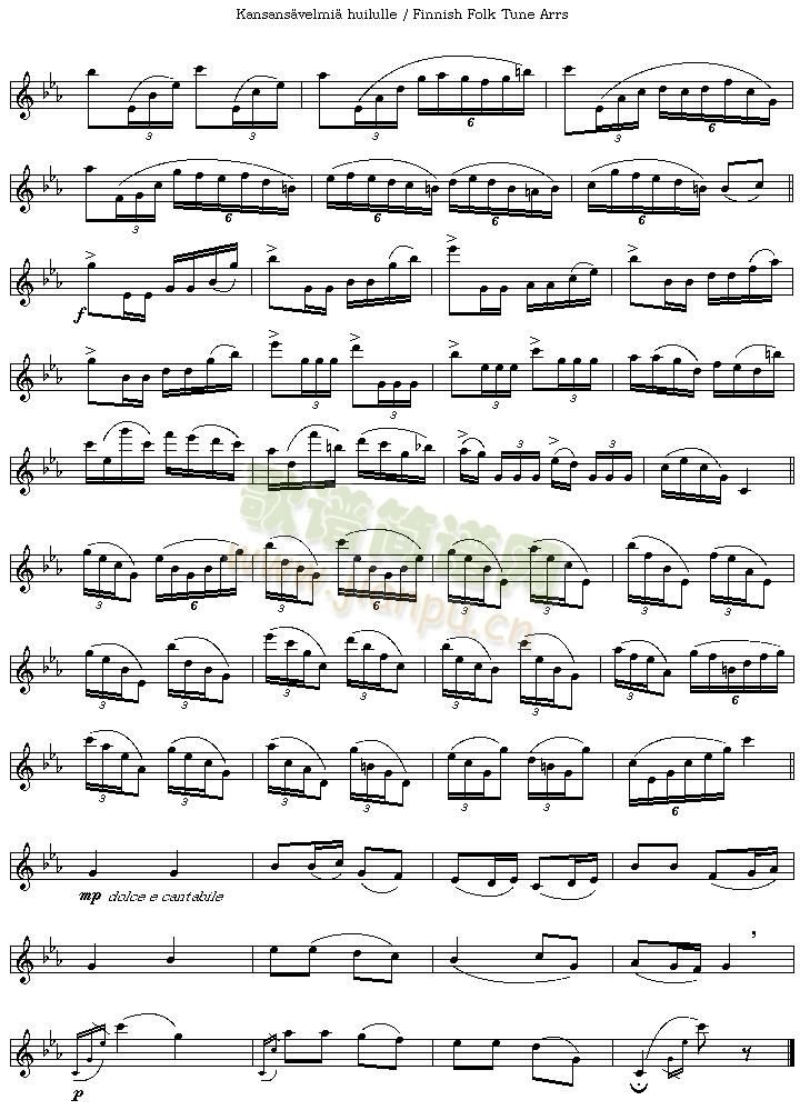 crying flute 笛萧谱2