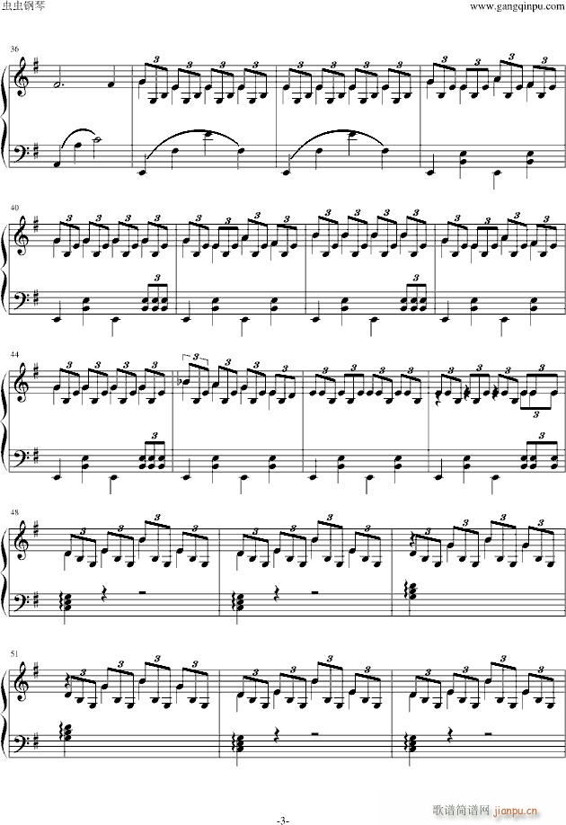 The Last of Us主题曲 钢琴版_美国末日3