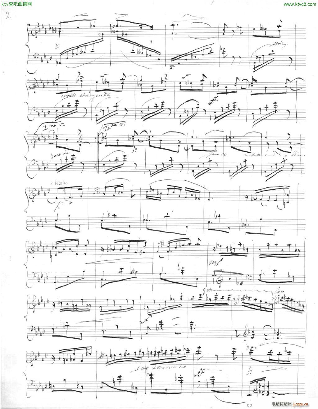 Grieg Agitato EG106 ms2