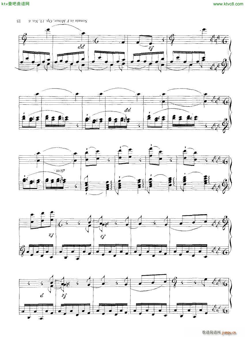 Clementi 13 6 Sonata Fminor 2 23
