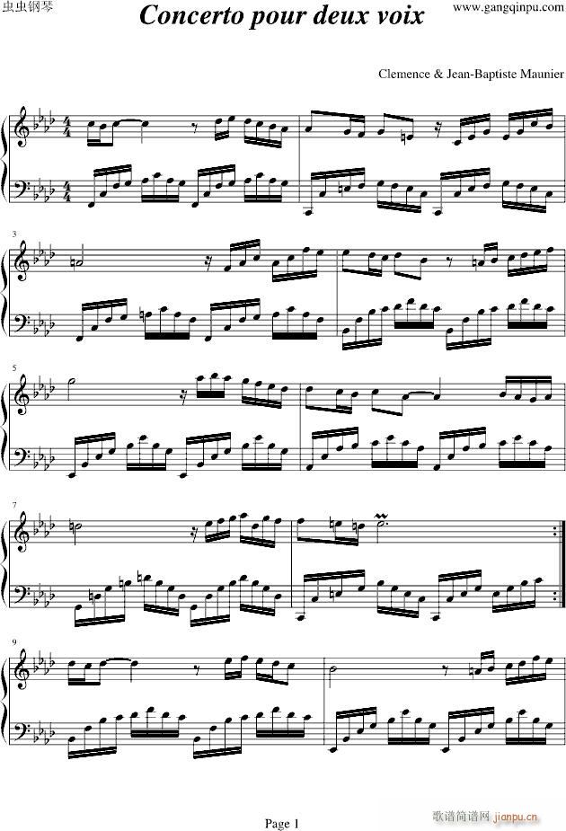 Concerto pour deux voix-放牛班的春天_影视1