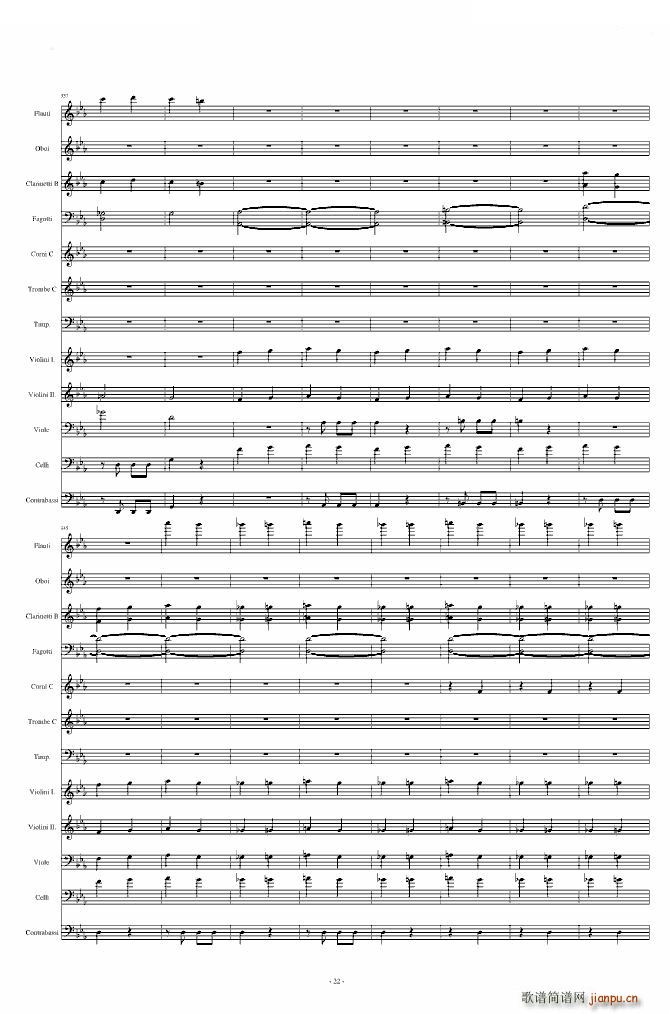 命运交响曲（潦草）_贝多芬 beethoven22