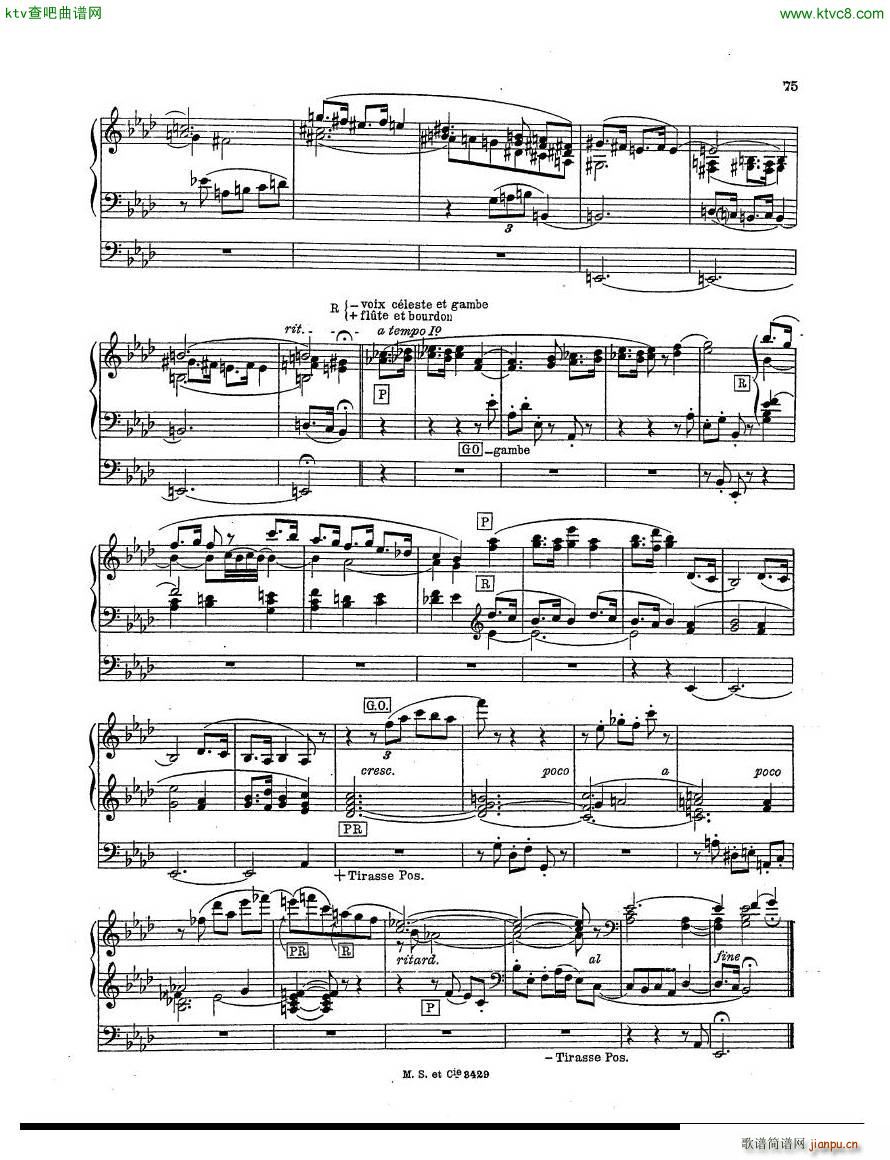 Emmanuel Maurice Andantino organ4