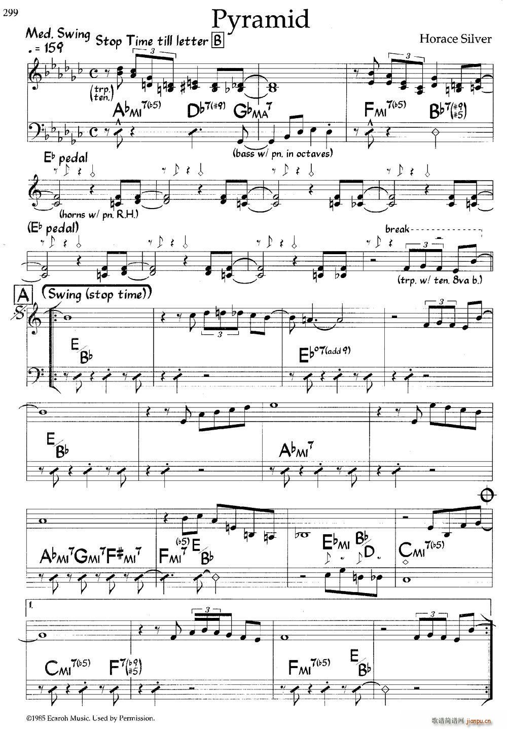 Pyramid(爵士钢琴曲)1