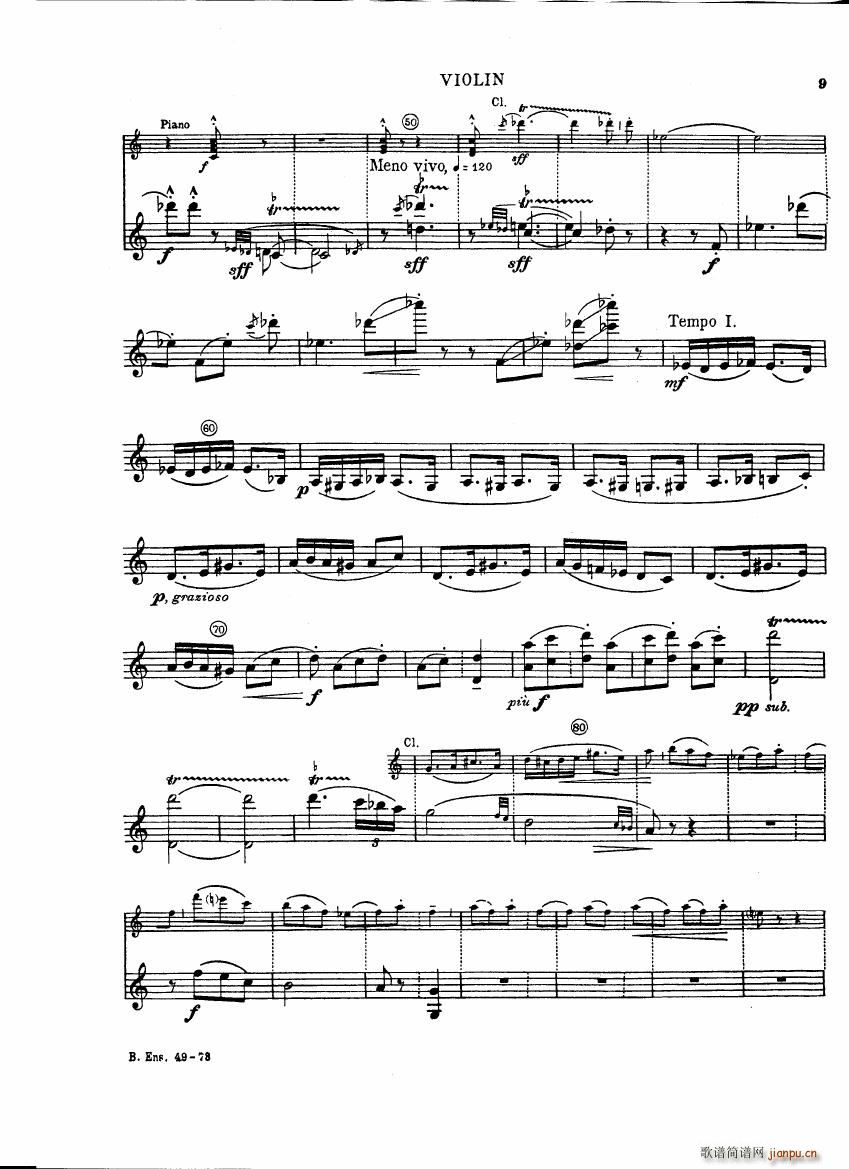 Bartok SZ 111 Contrasts violin9