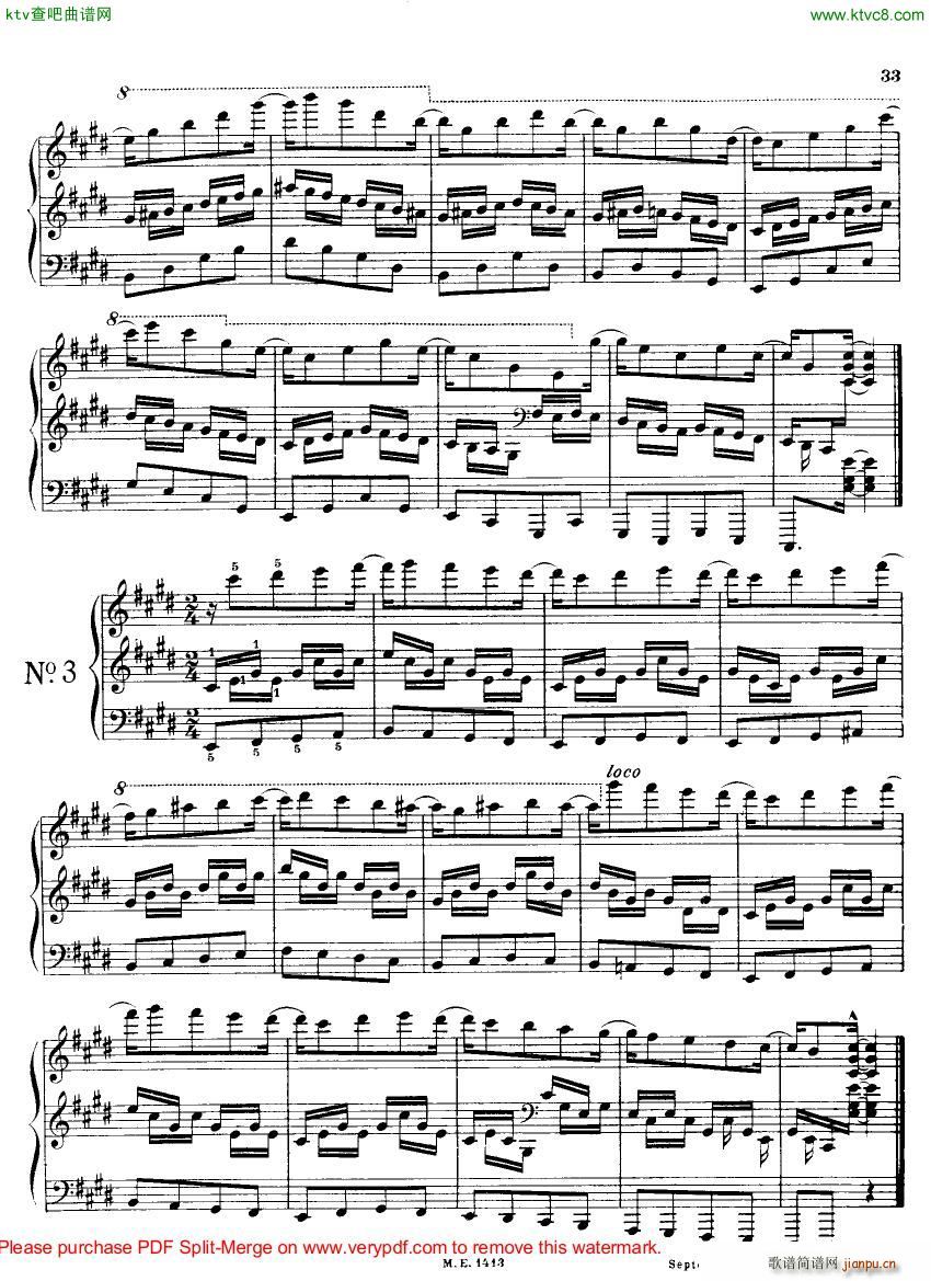 Blanchet Op 41 64 Preludes 四6