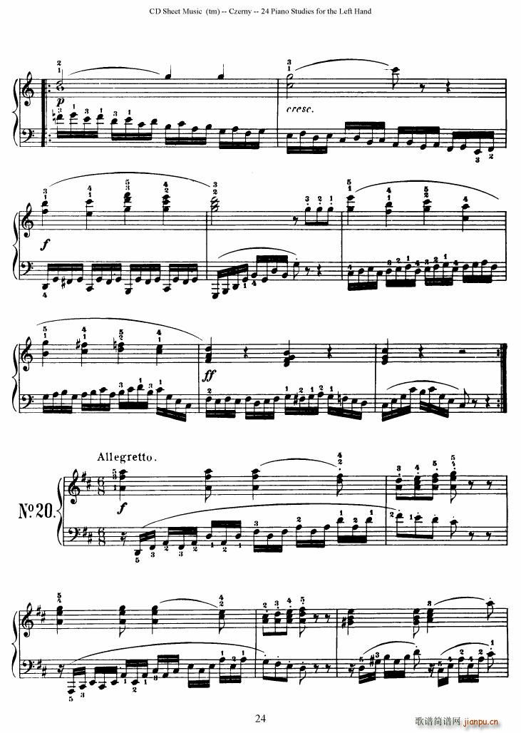Left Hand Etudes24