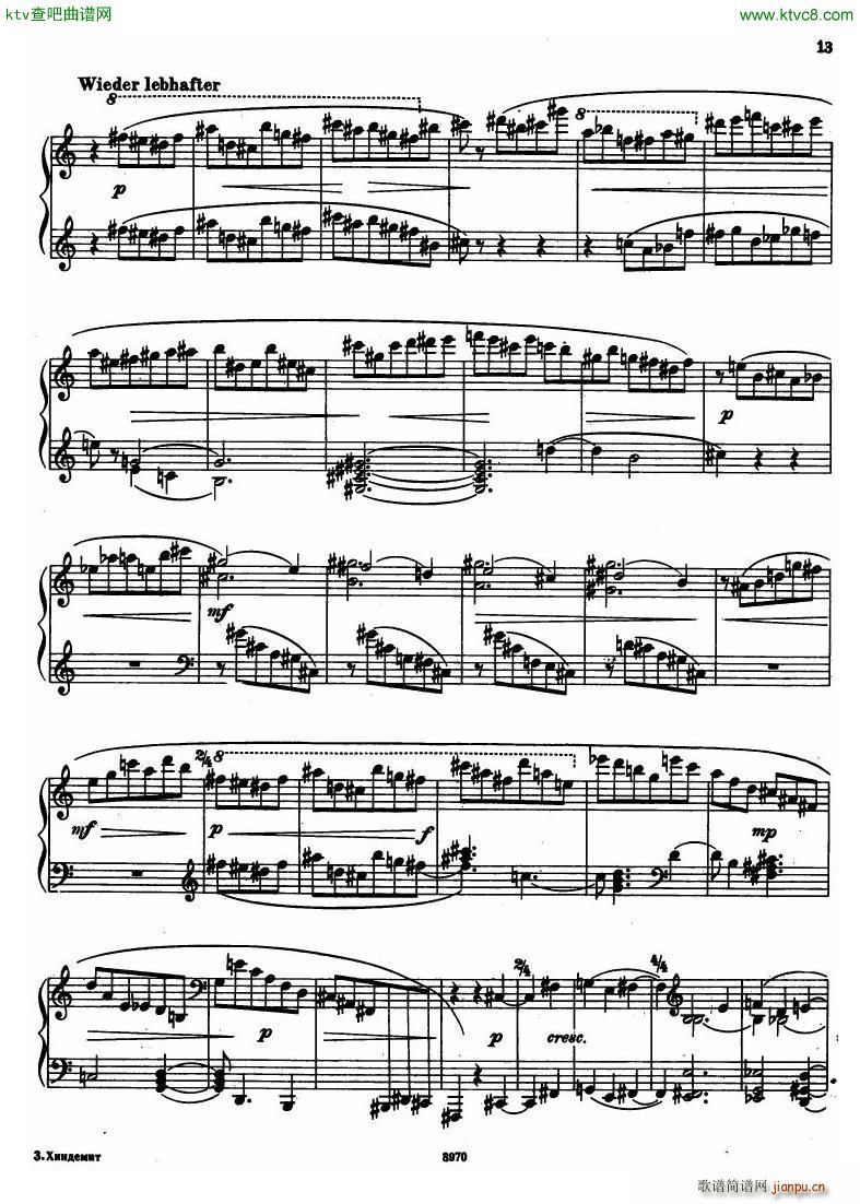 Hindemith Sonata No 111