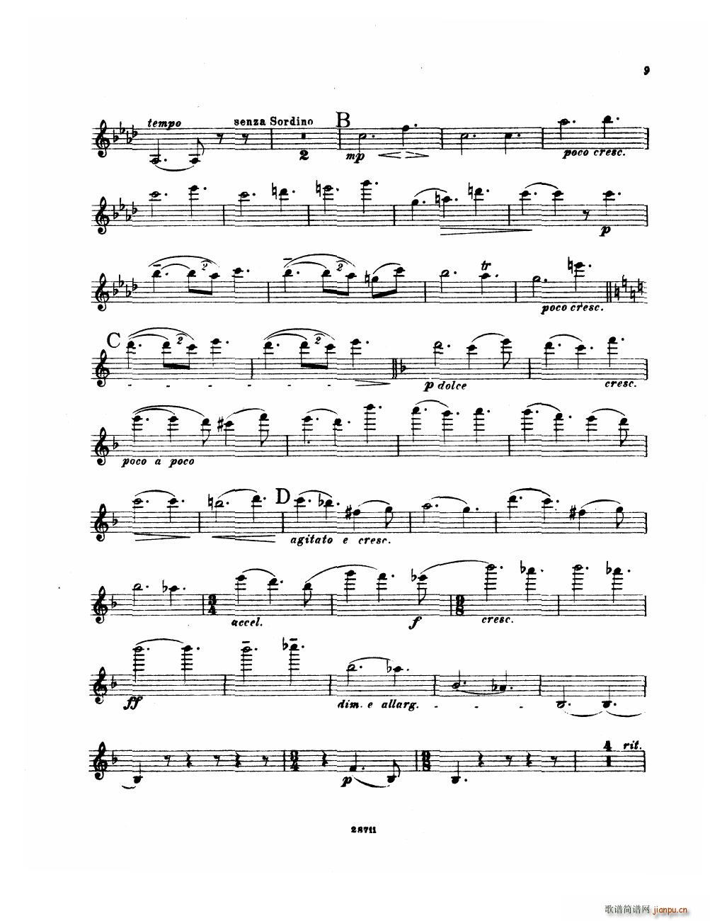 Bowen Suite for violin and piano violin part9