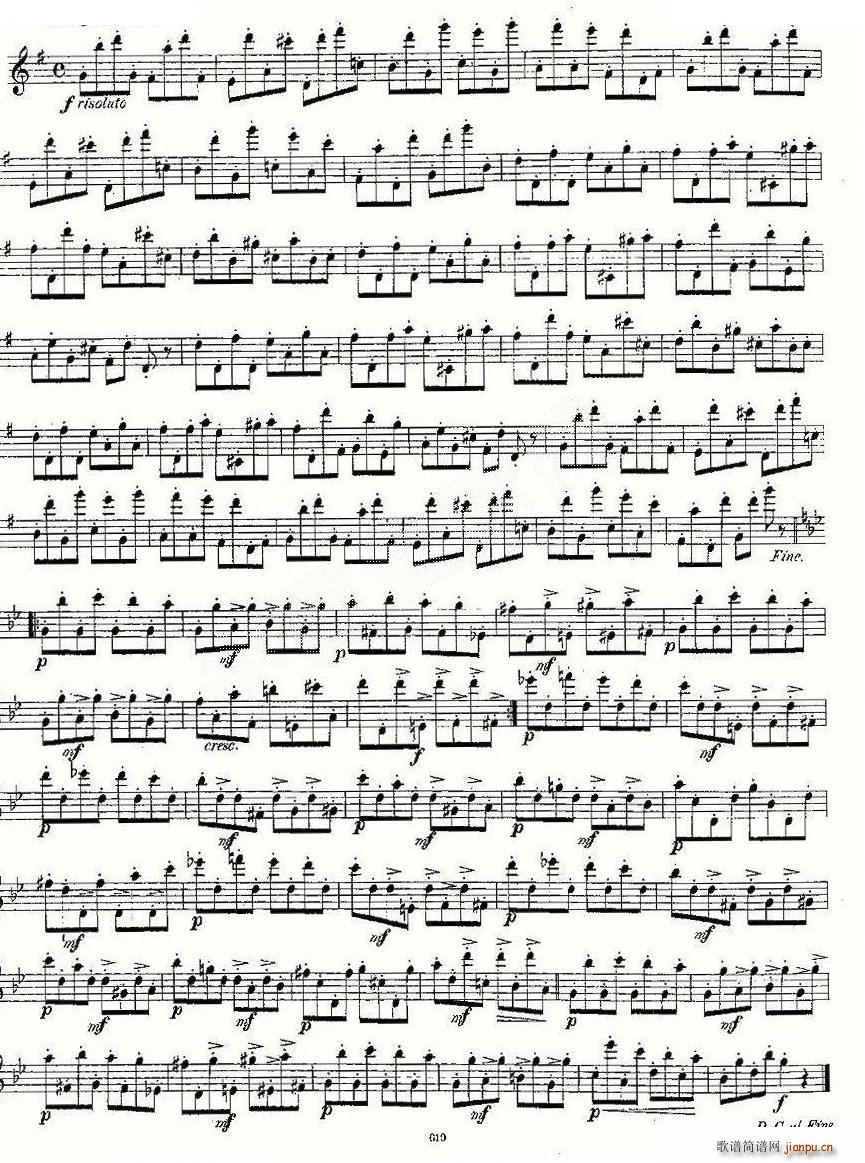 24 instructive Uebungen Op 30 1 12 笛萧谱4