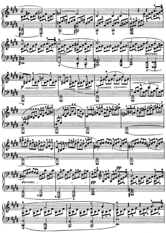 第十四钢琴奏鸣曲-《月光曲》-（Op.27 No.2）-钢琴谱(钢琴曲)-贝多芬-beethoven2