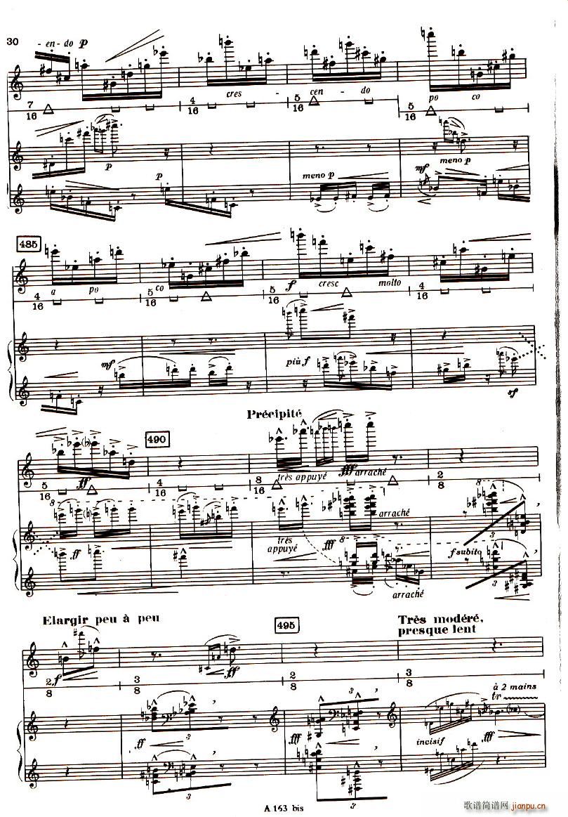 Boulez Sonatine Pour Flute Et Piano29