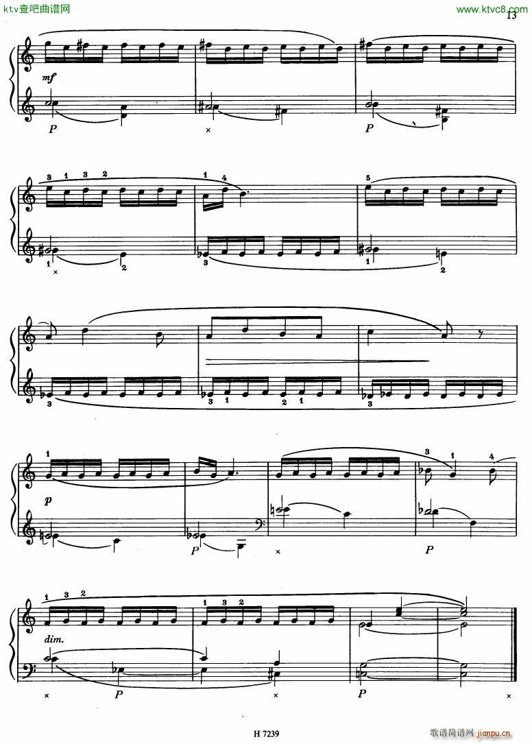Hurnik piano etudes10