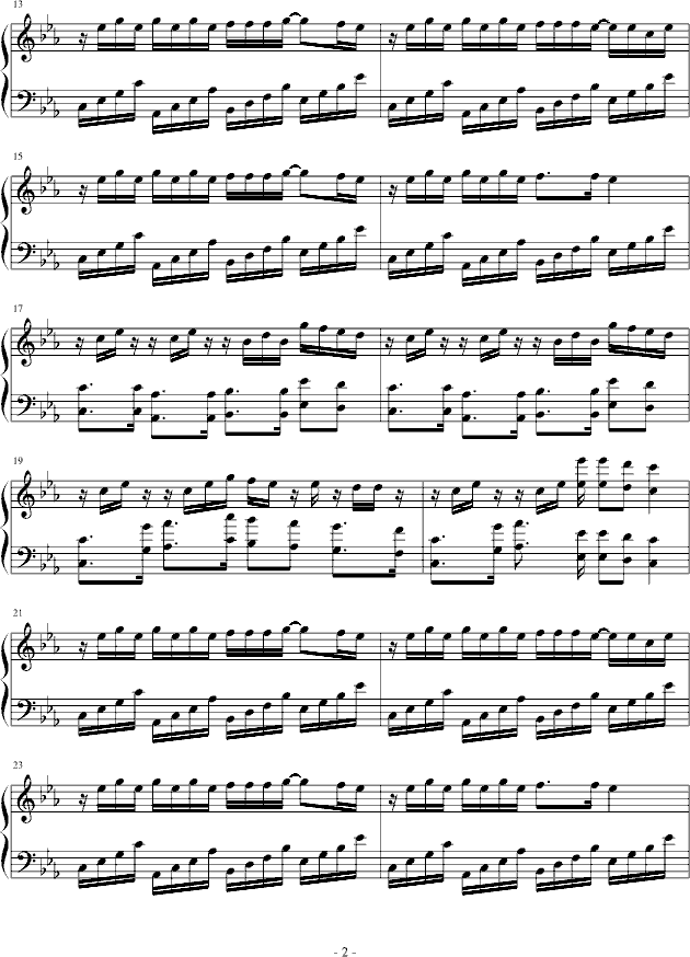 Freedom-钢琴谱(钢琴曲)-caoningjie2