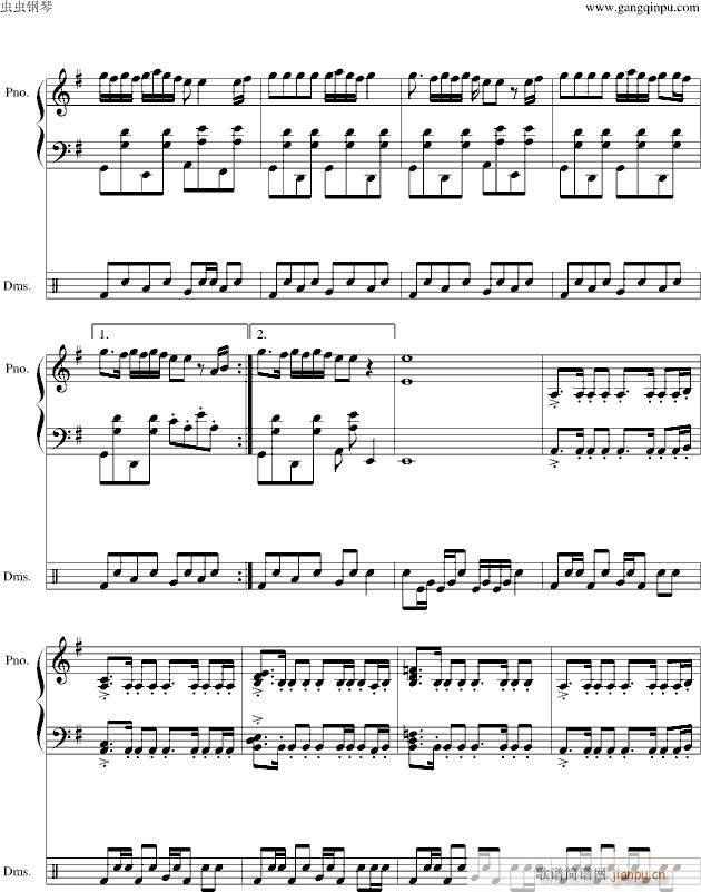 愤怒的小鸟里约版BGM（钢琴架子鼓）_游戏2