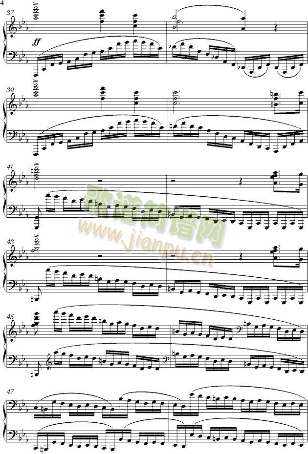 肖邦练习曲Op.10, No.124