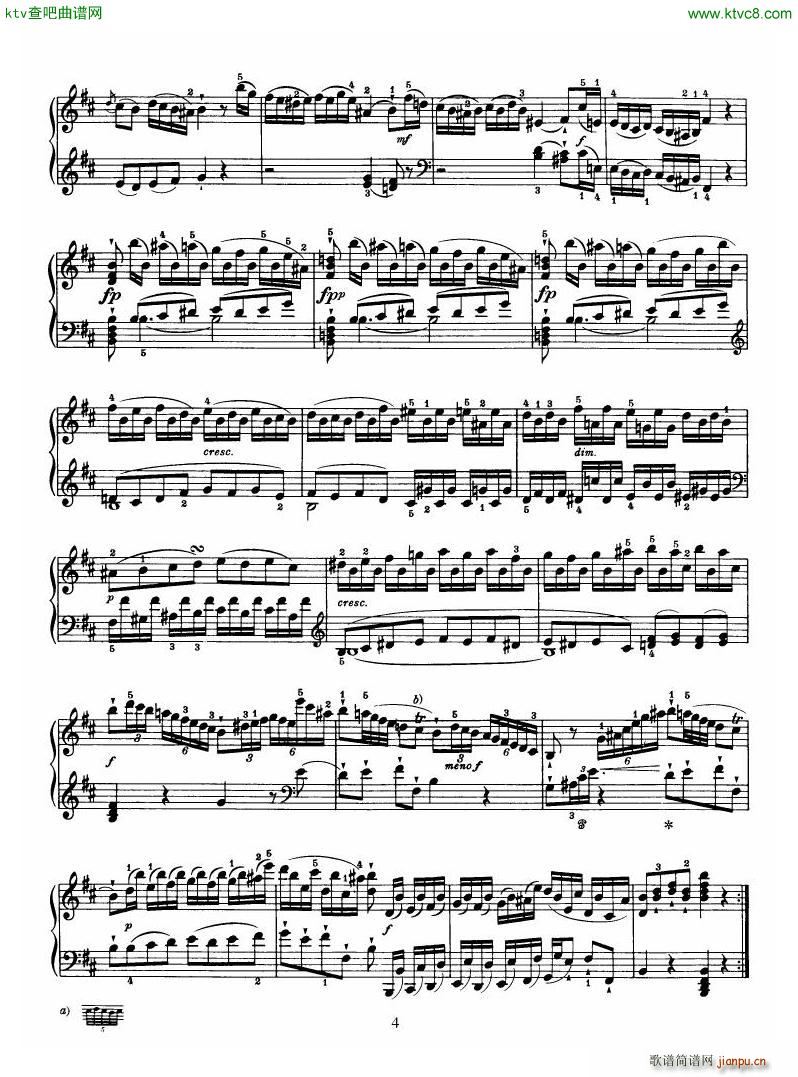 Haydn Piano Sonata No 32 In B4