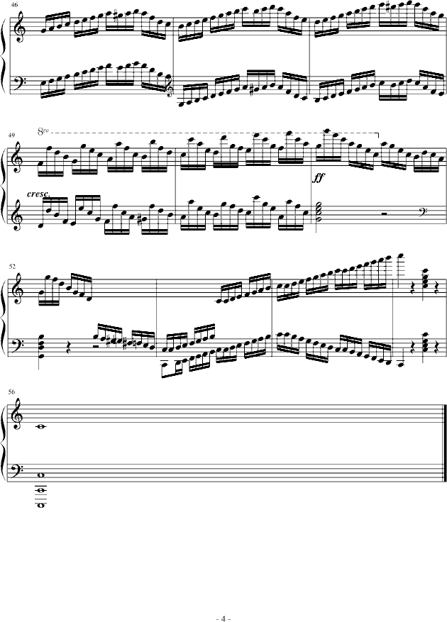 巧技练习曲 OP72 NO 5-钢琴谱(钢琴曲)-莫什科夫斯基-Moszkowski4