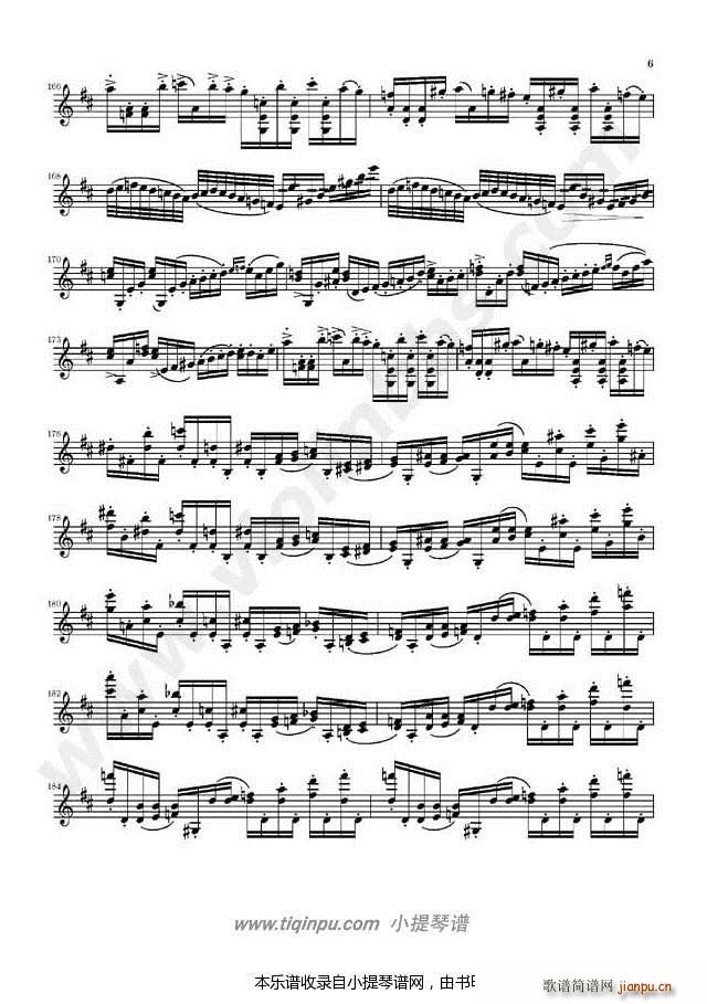 柴可夫斯基D大调小提琴协奏曲6