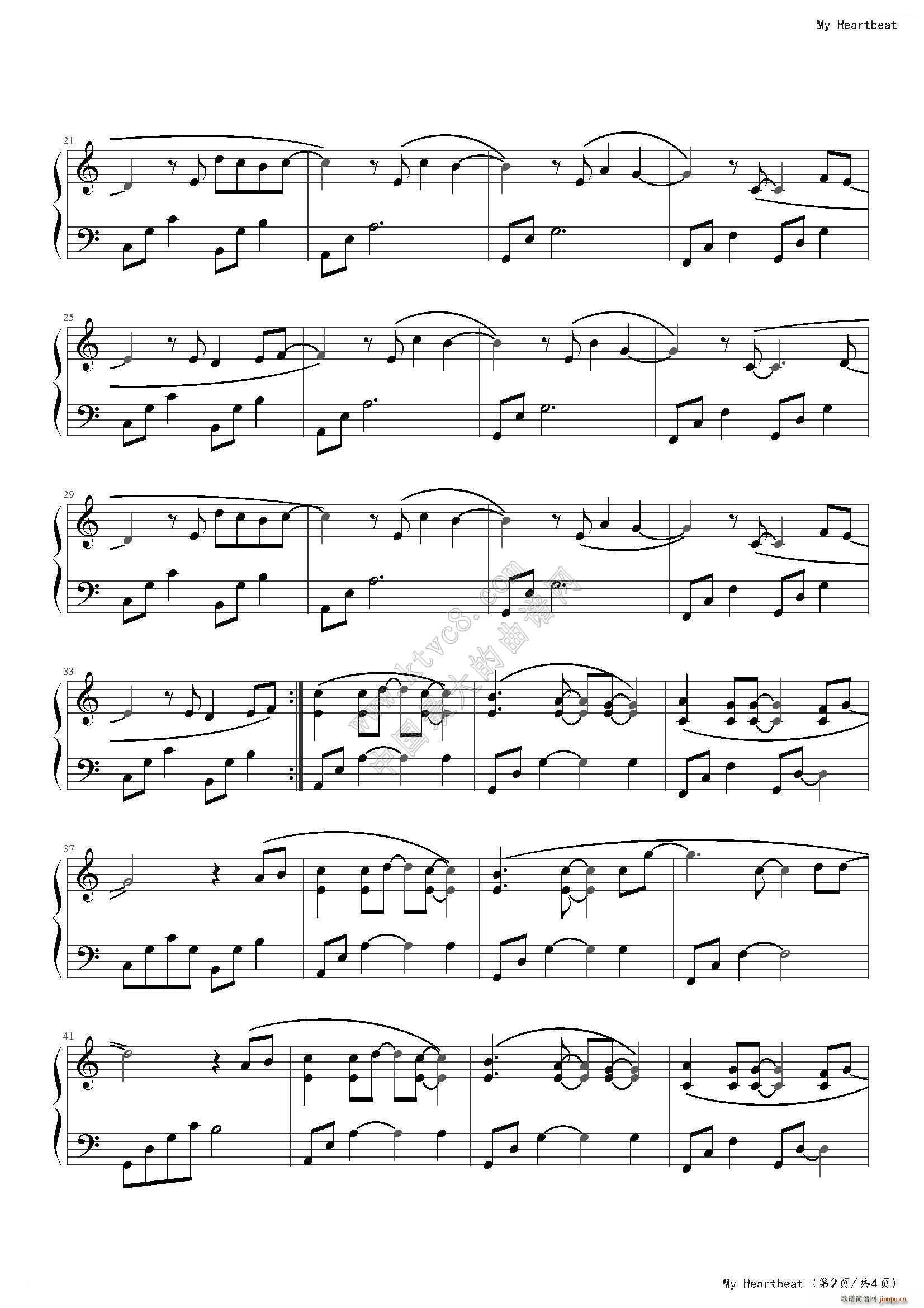 My Heartbeat (心跳感应 伴奏)2