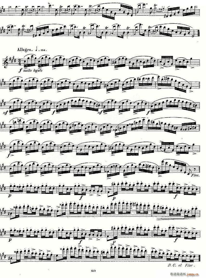 24 instructive Uebungen Op 30 1 12 笛萧谱11