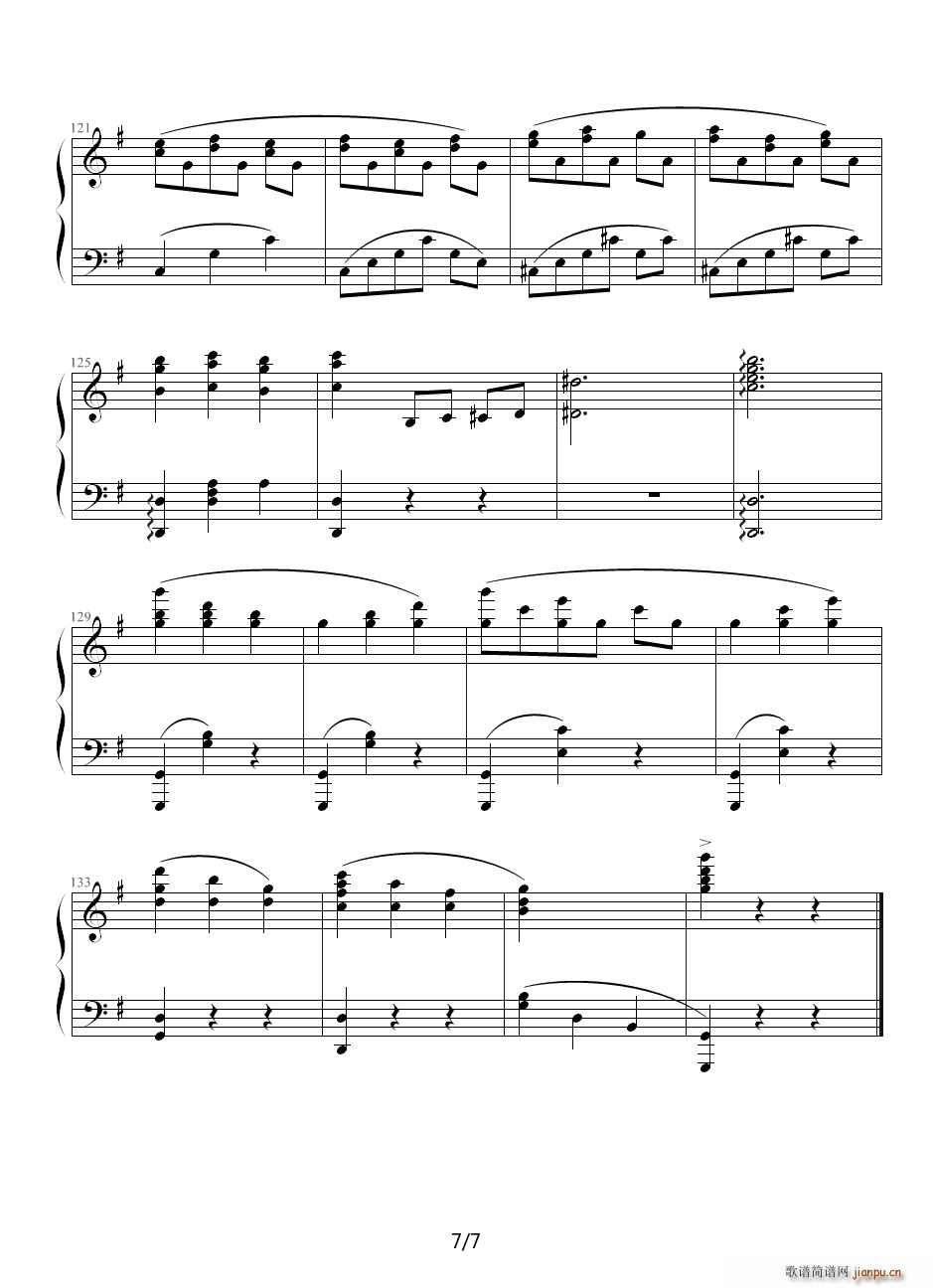 The Sound of Music 经典的钢琴曲 不下后悔7