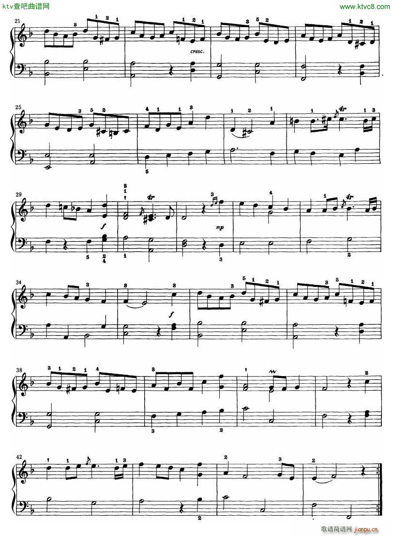 Hurlesbusch Villanella from a Sonata in F Major2