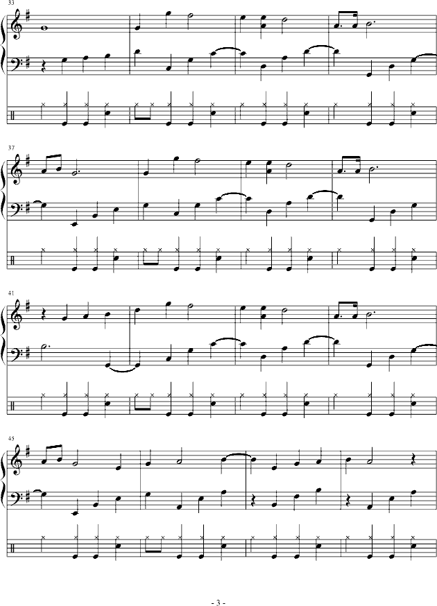 忧伤还是快乐-钢琴谱(钢琴曲)-吴越3