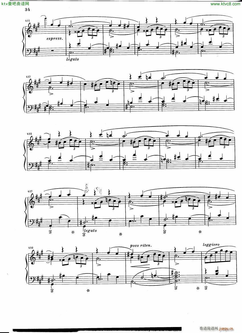 Chopin Scherzo B flat minor Henle12