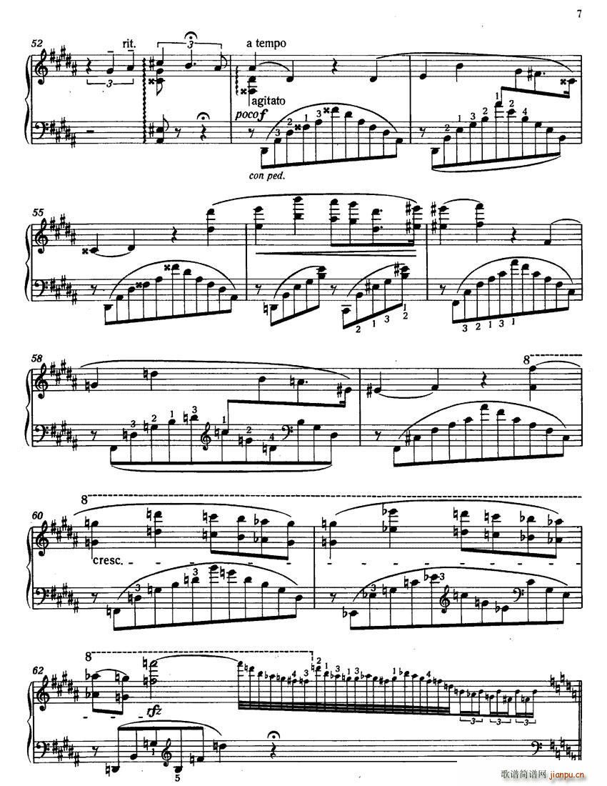 李斯特-音乐会练习曲《悲歌》_叶普盖尼 基辛5