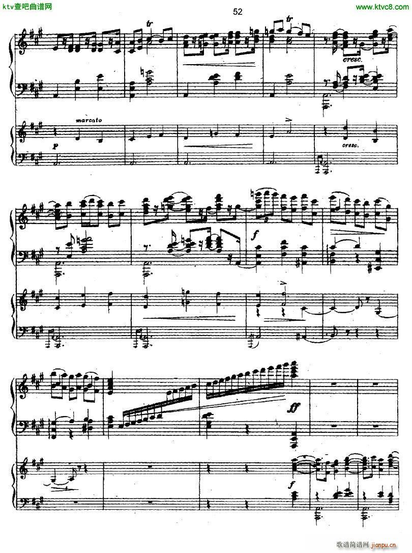 Glazunov Piano Concerto No 1 二1