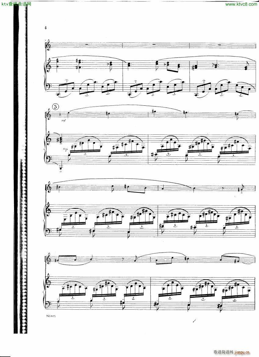 Burton E Flute sonatina score3