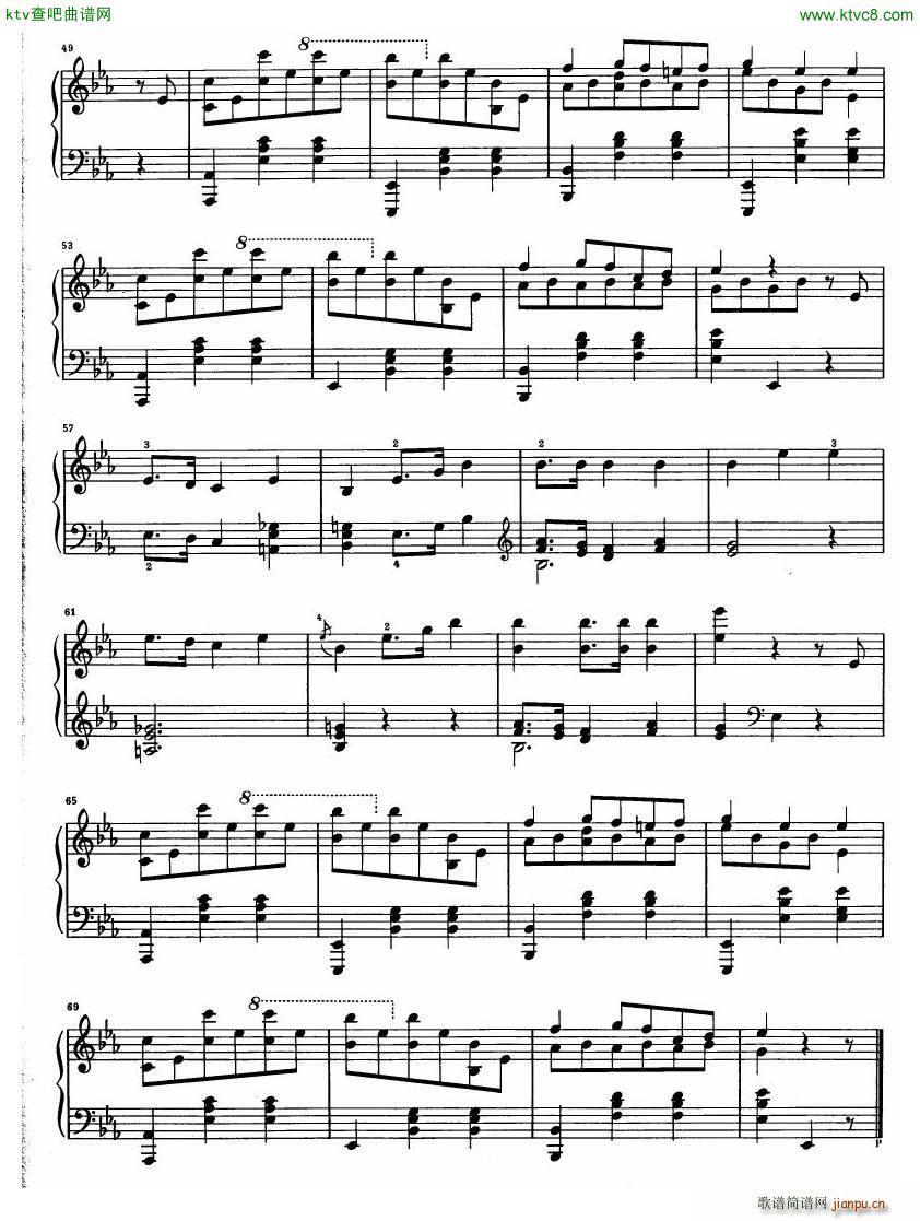 Chopin Valse in Eb3