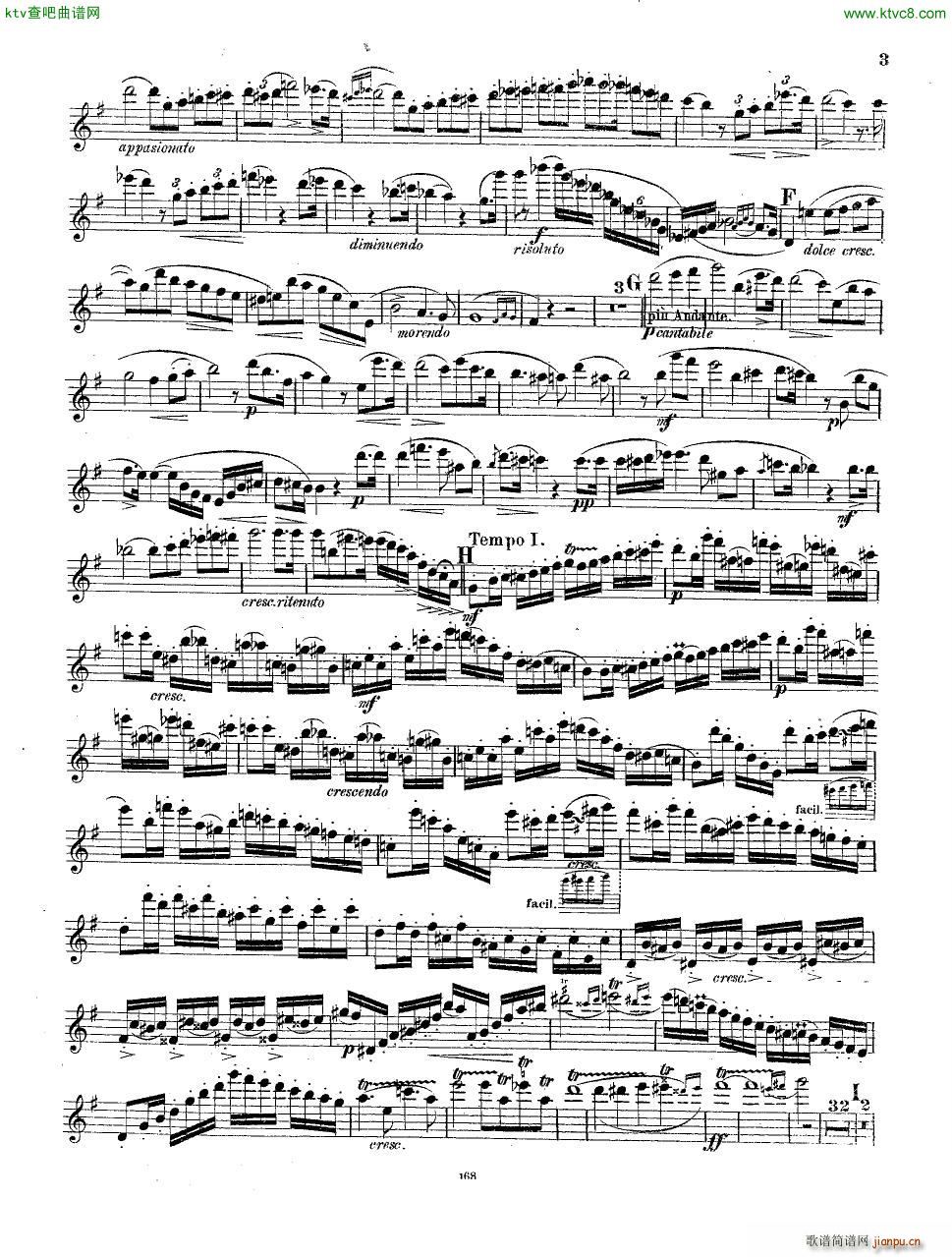 Andersen op 3 Concertst ck fl part only4