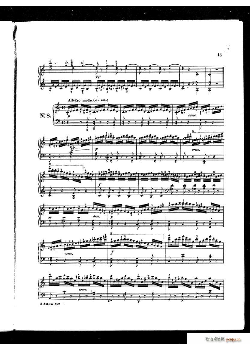 Czerny School of Velocity book 1 Op 29913